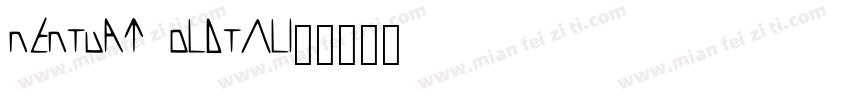 VnNCentury BoldItali字体转换